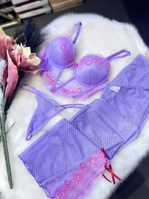 Braletli Pantolonlu Üçlü Set